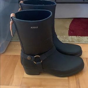 Aigle rain boots